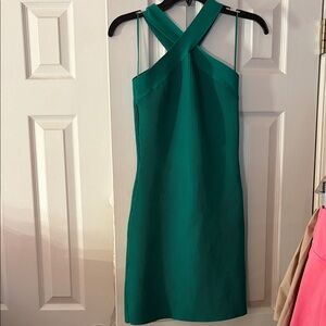 Sincerely Jules Halter Bodycon Green Dress💚